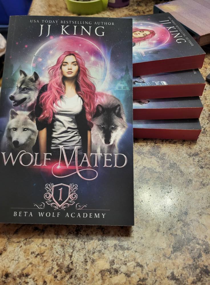 Beta Wolf Academy complete original paperbacks SIGNED