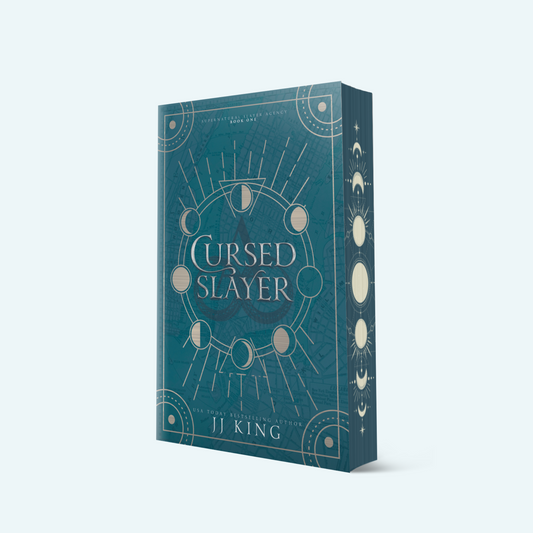CURSED SLAYER PAPERBACK - Stunning LUXE paperback of book 1 of Supernatural Slayer Agency SIGNED