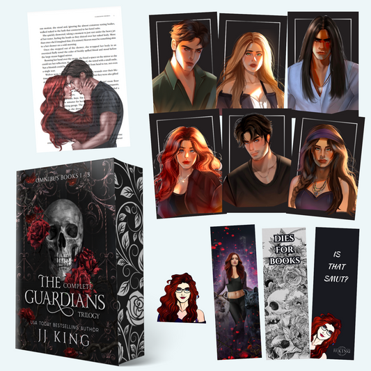 GUARDIANS PAPERBACK BOOK BOX - Stunning omnibus paperback of complete Guardians series SIGNED