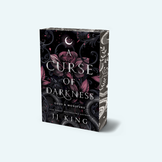 A Curse of Darkness paperback - SIGNED