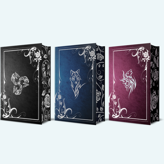 WOLF WORLD HARDCOVER COLLECTION - Stunning omnibus hardcovers of 3 complete series SIGNED (Copy)